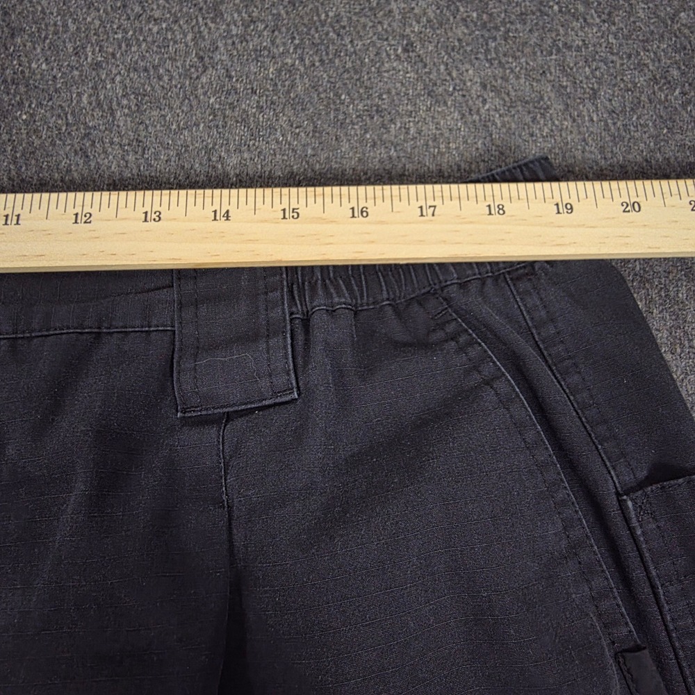 Propper Tactical Cargo Shorts Mens 42 (37") Black Ripstop Utility Workwear - Picture 6 of 8